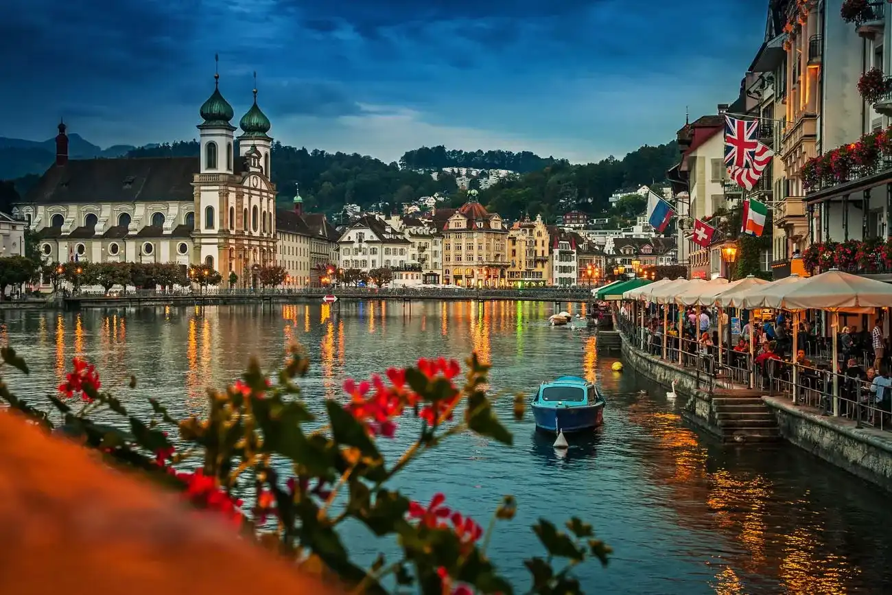 Pacote de viagem Suíça, Áustria, Danúbio e Croácia