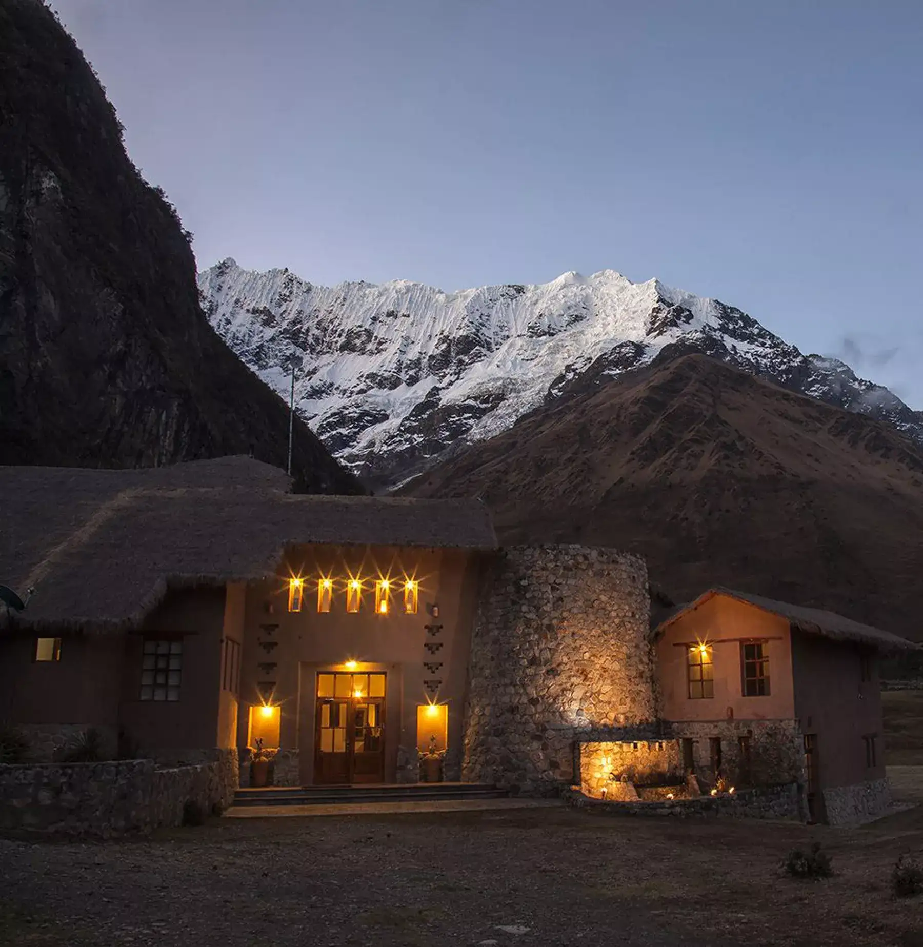 Trilha em Salkatay no Peru