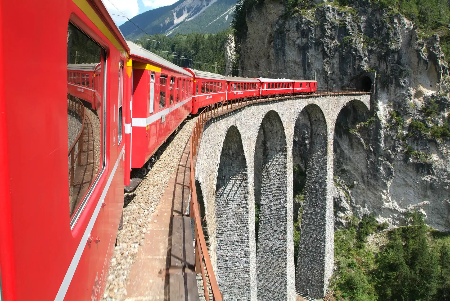 Grande Tour pela Suíça de Trem