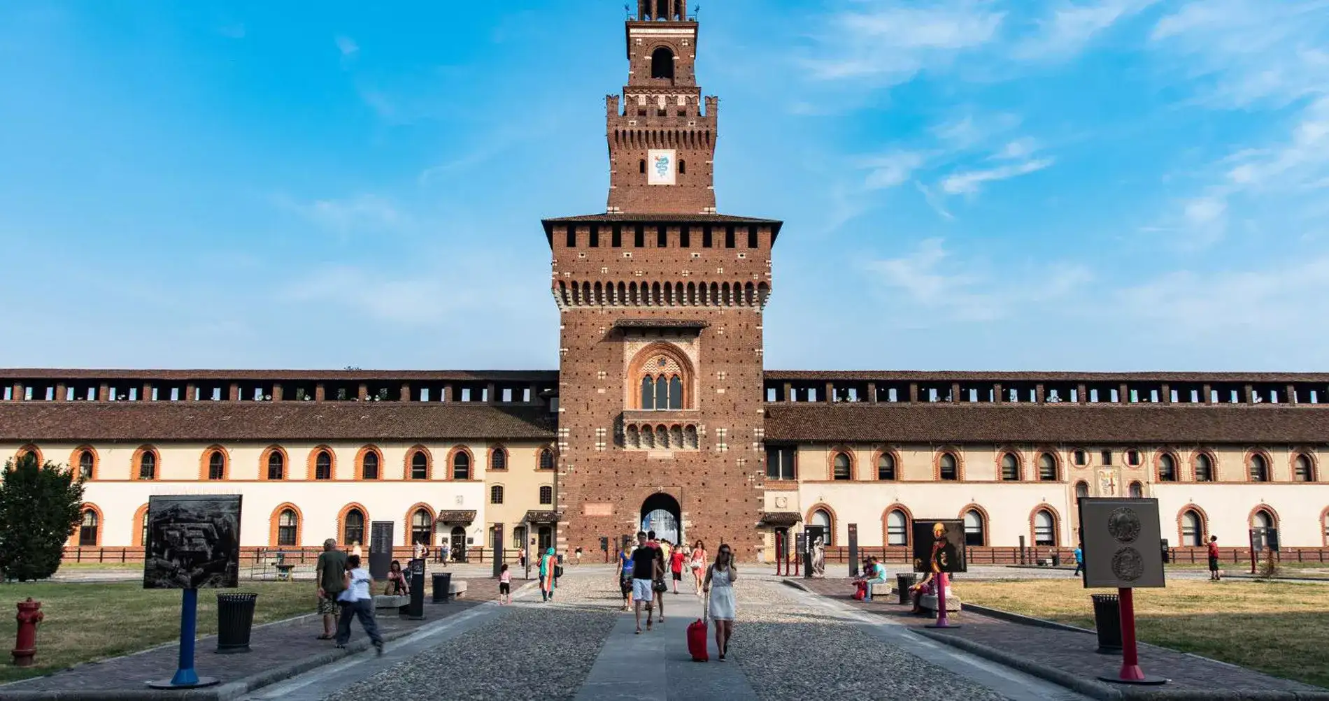 Pacote de viagem Norte e Sul da Italia no Verão