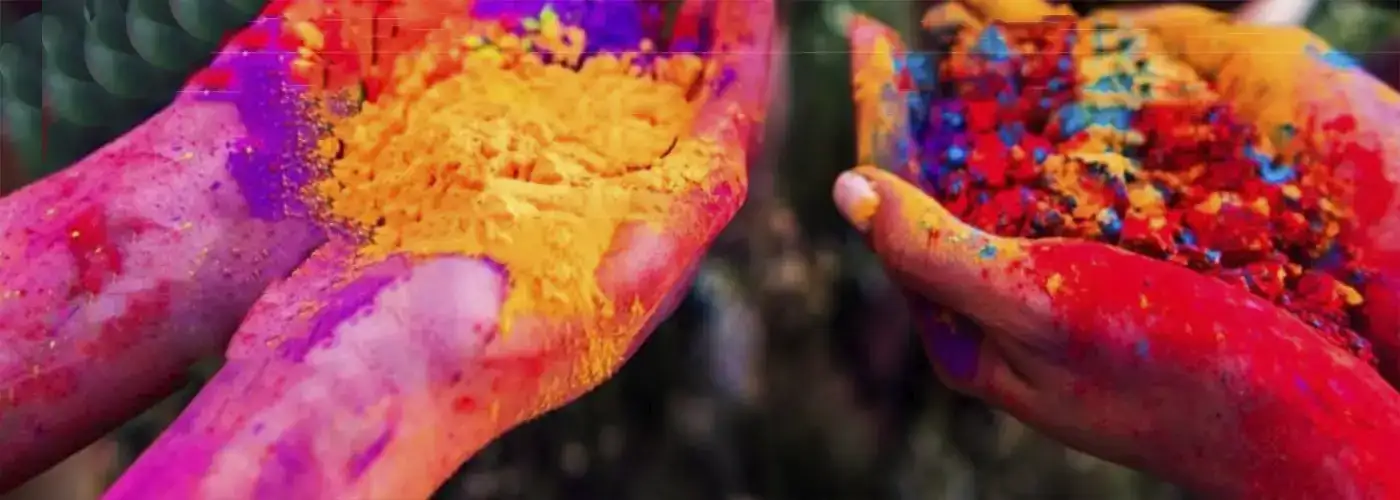 Pacote de viagem Holi, Festival das Cores