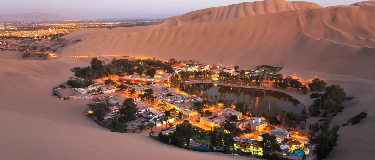 Deserto do Atacama Oasis de Huacachina