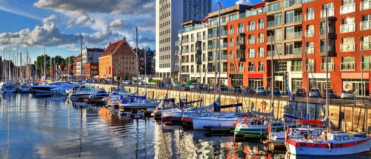Porto de Gdansk, Polônia