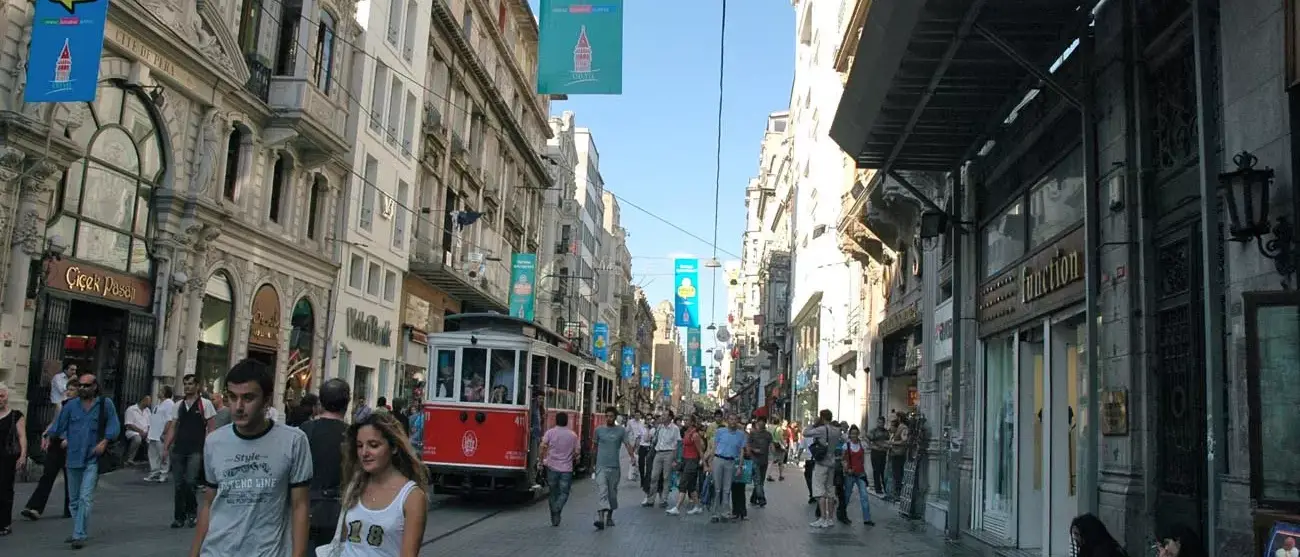 Downtown de Instambul