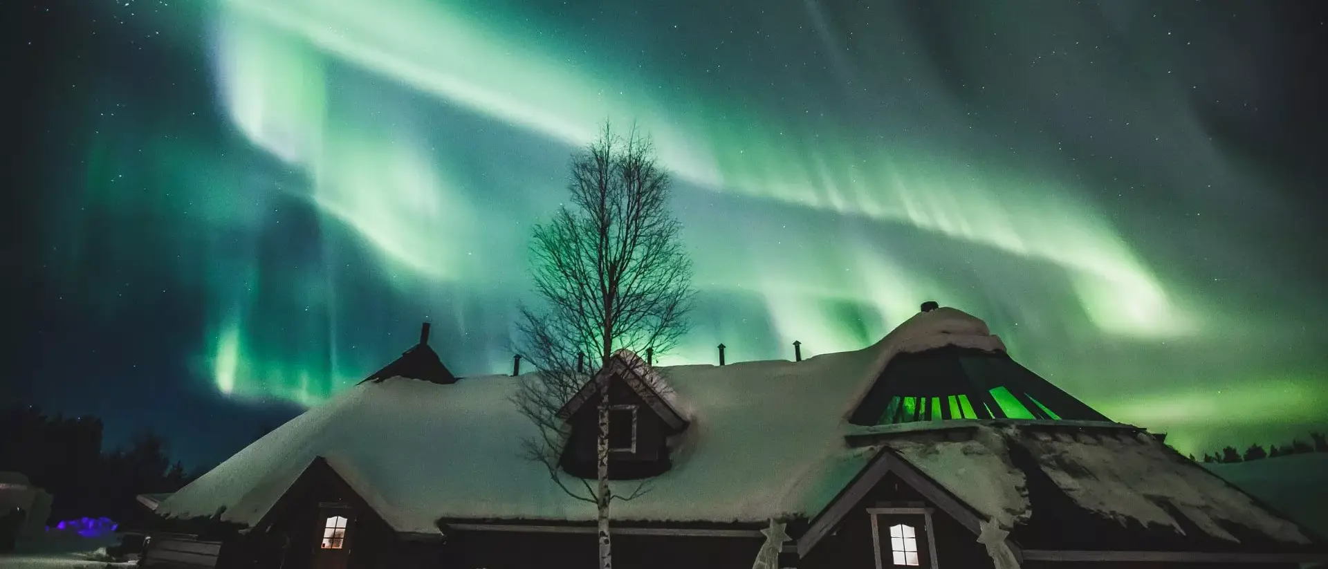 Iglo de Vidro na Finlandia