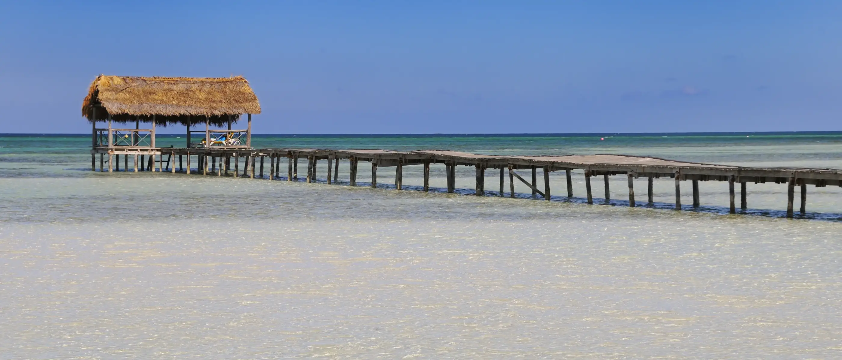 Pier em Cayo Coco, Cuba