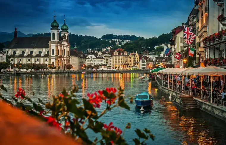 Pacote de viagem Suíça, Áustria, Danúbio e Croácia