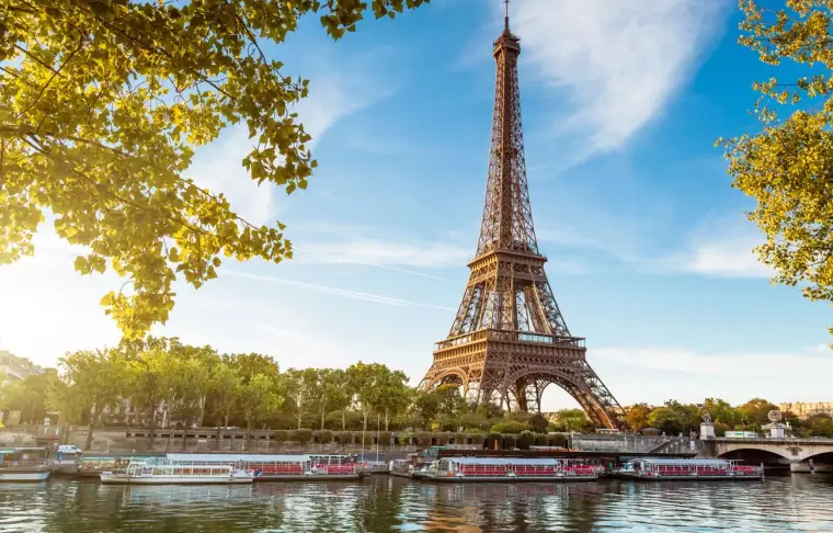 Pacote de viagem Paris e Itália