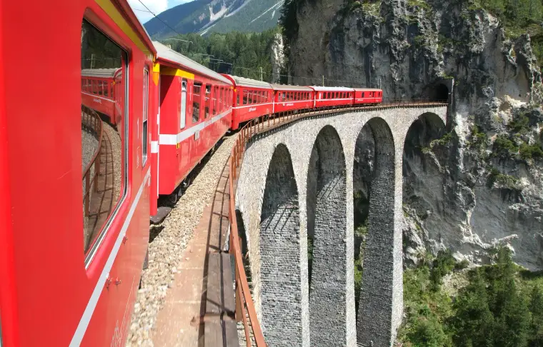 Pacote de viagem Grande Tour pela Suíça de Trem