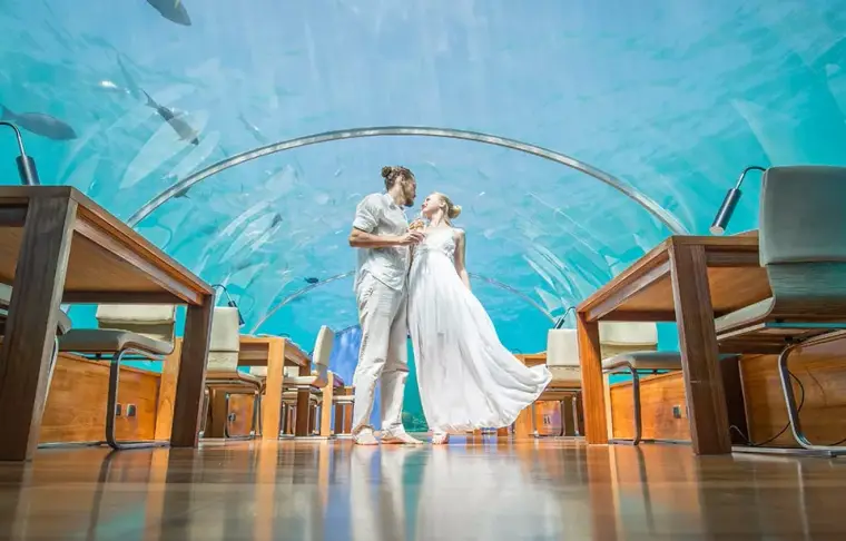 Pacote de casamento Casamento no Conrad Maldives Rangali Island