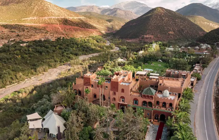 Pacote de viagem Marrakech com Agafay e Kasbah Tamadot