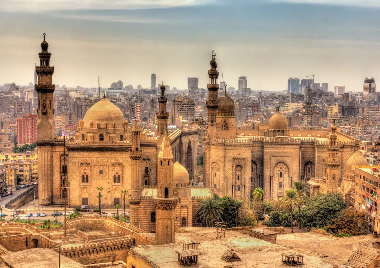 Mesquita de Sultan Hassan e Al-Rifai Cairo