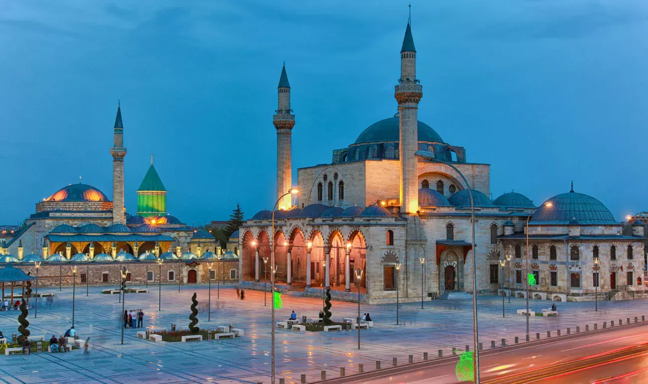 Mesquita Azul a noite