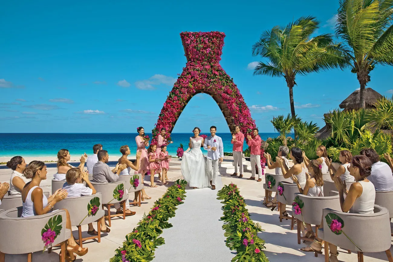 Casamento no Dreams Riviera Cancun Resort & Spa