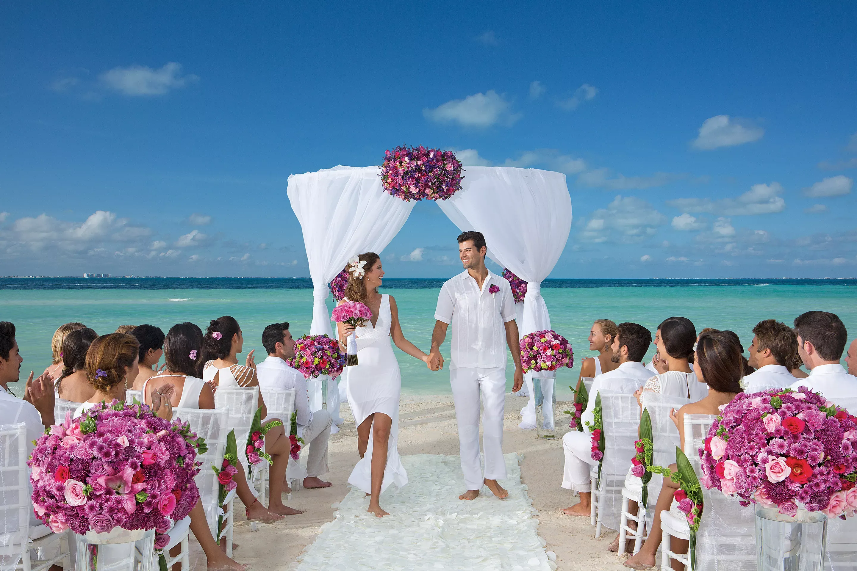 Casamento no Dreams Sands Cancun Resorts & Spa