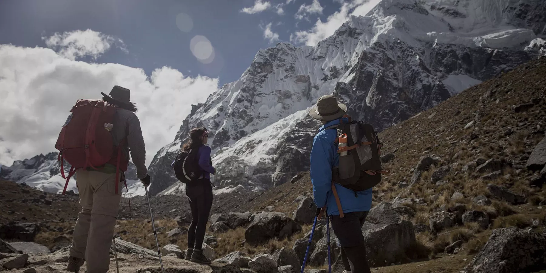Trilha em Salkatay no Peru 