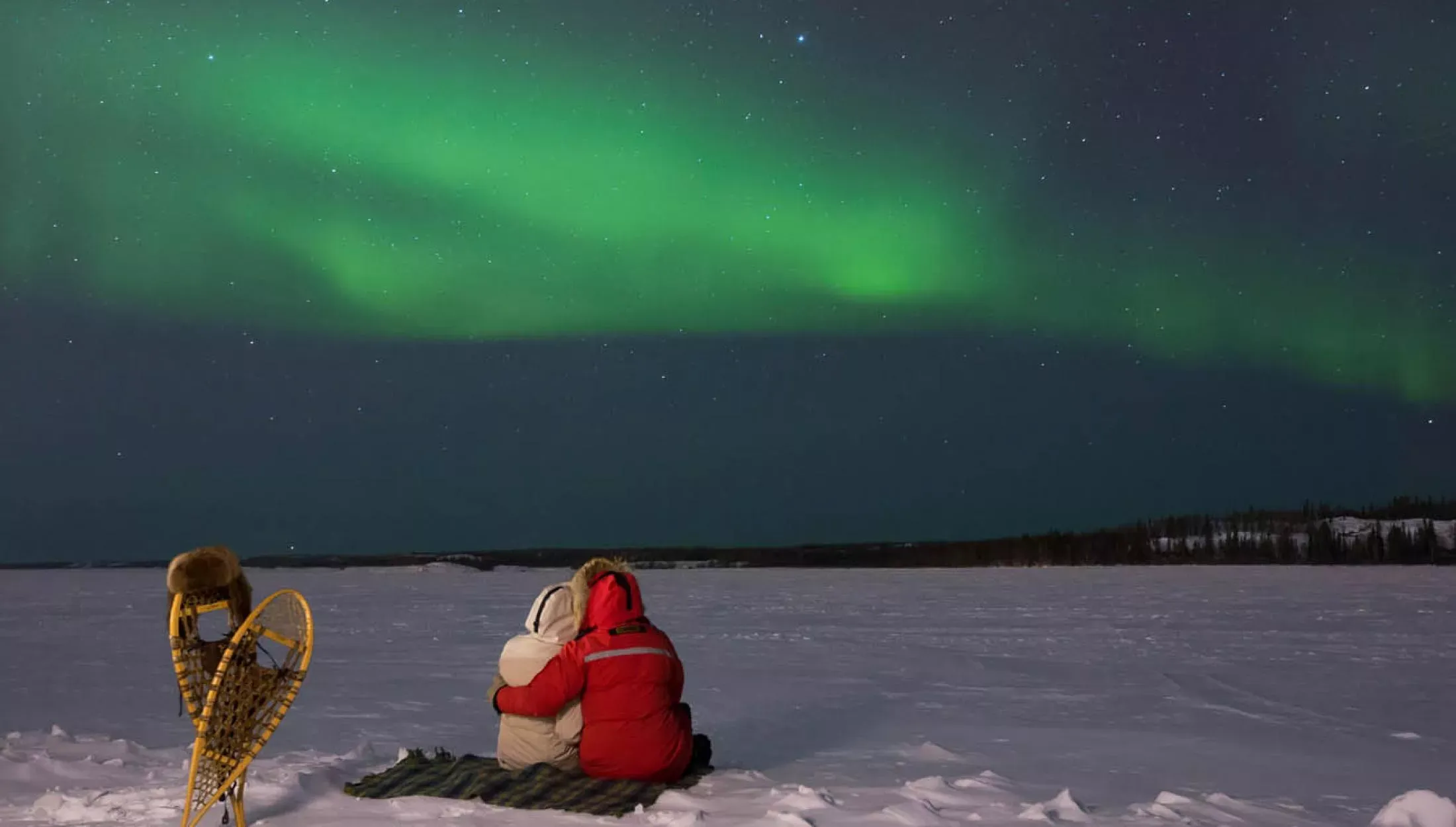 Aurora Boreal no Canadá