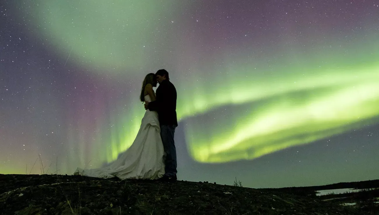 Aurora Boreal no Canadá