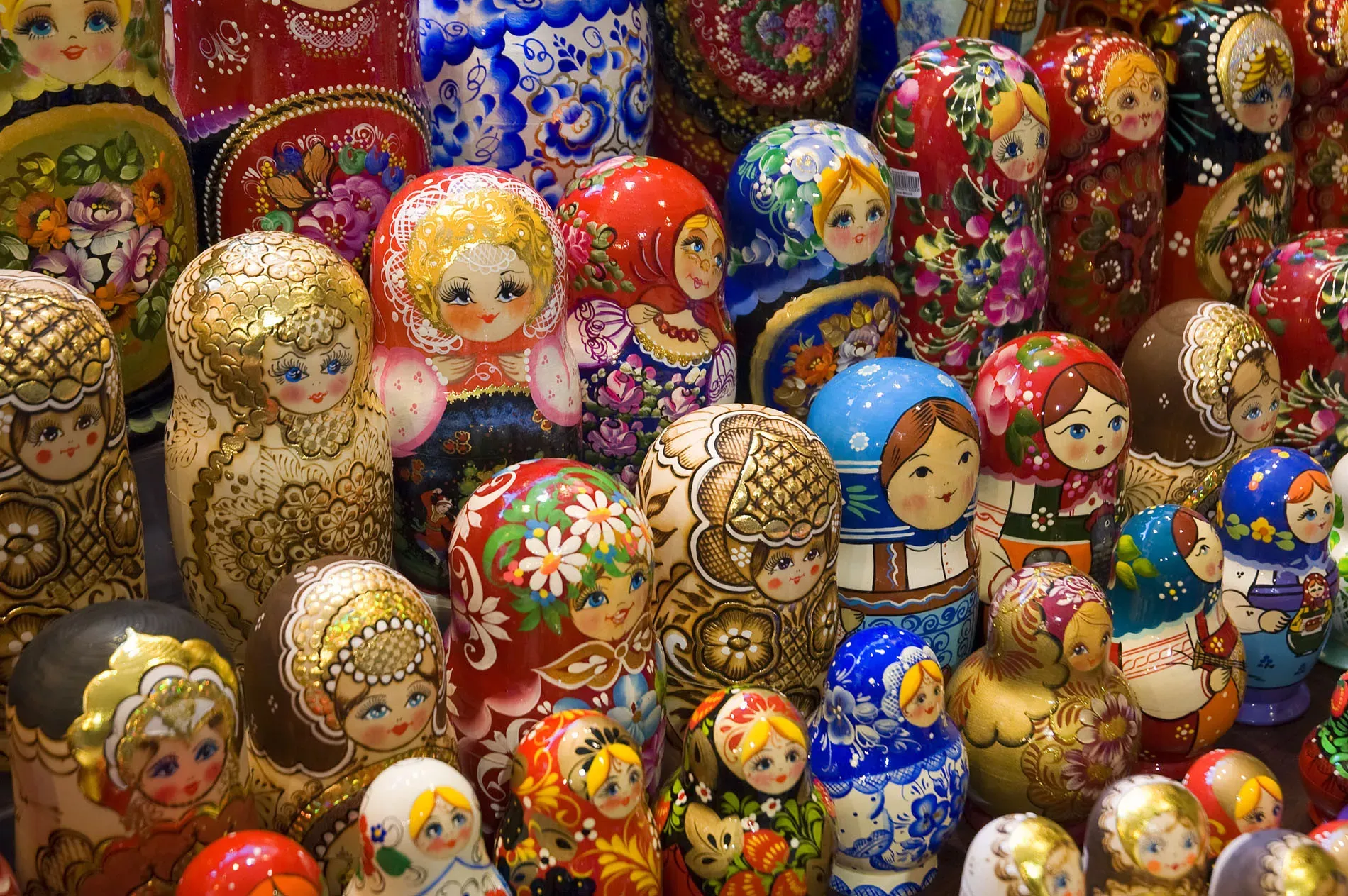 Rússia Anel de Ouro Completo
