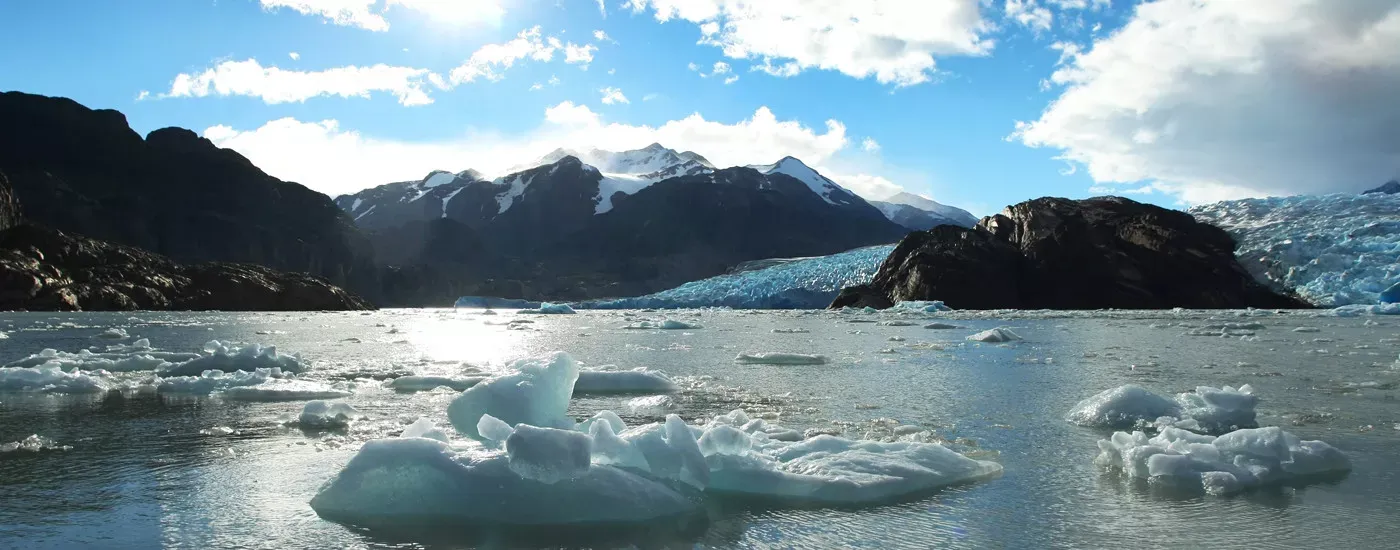 Rota de Darwin saindo de Punta Arenas