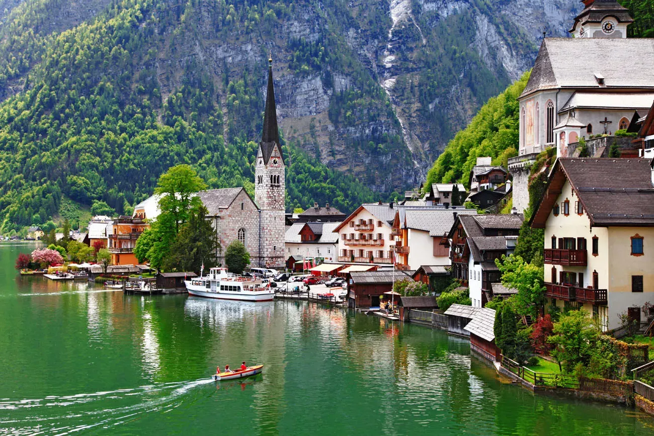 Suíça e Áustria com Alpes