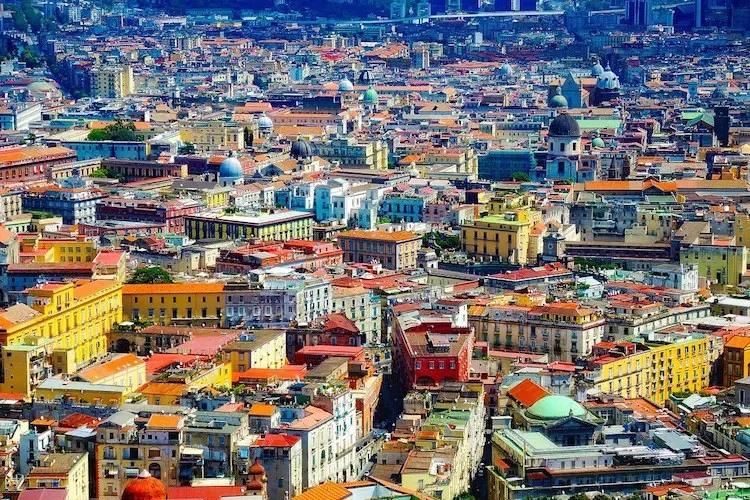 Cidade de Nápoles, Itália