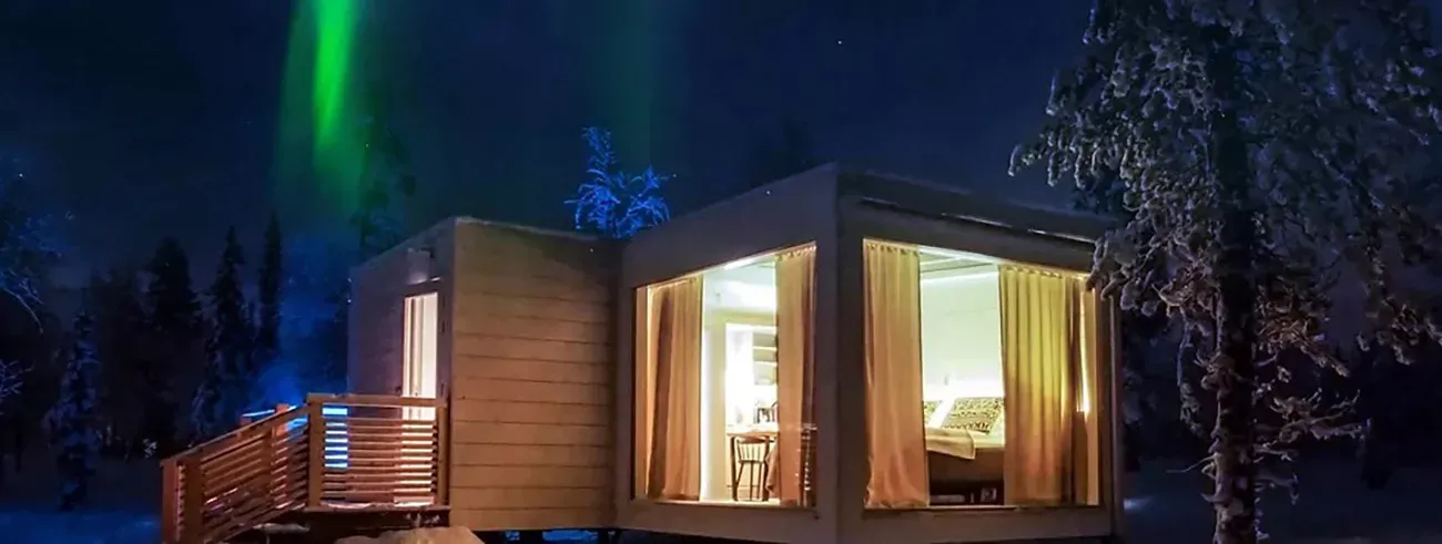 Aurora Boreal e Sabores Árticos Levi Luxury