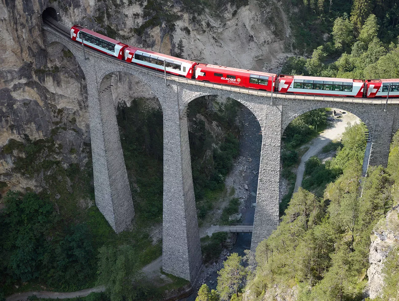 Suíça no Glacier Express e Jungfraujoch