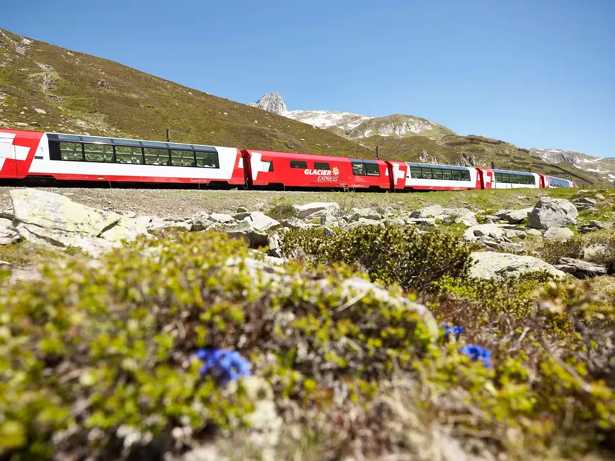 Suíça no Glacier Express e Jungfraujoch