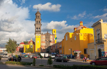 Rua histórica de Puebla