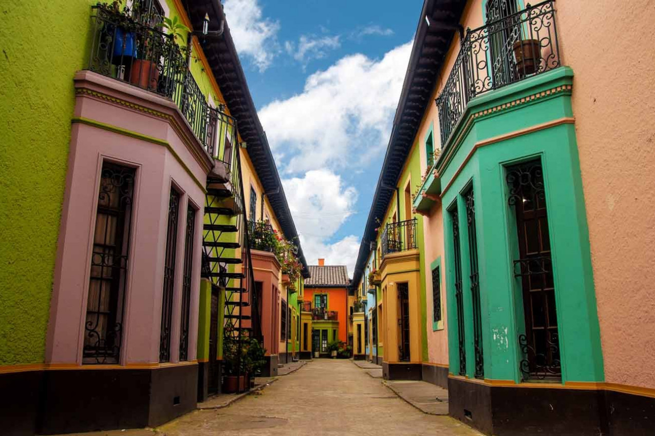 Edifícios historícos em Bogotá 
