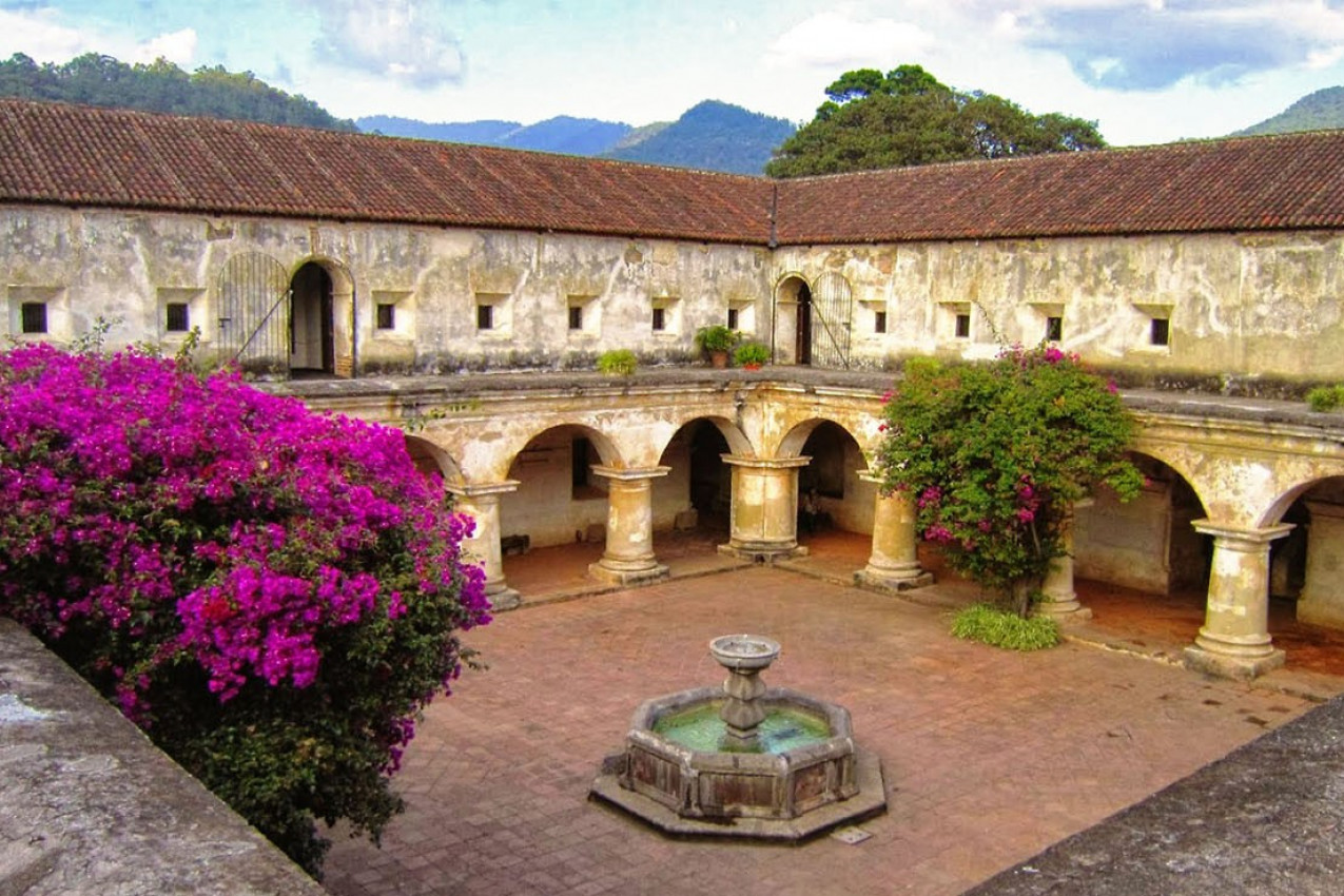 Igreja e Convento las Capuchinas na Guatemala