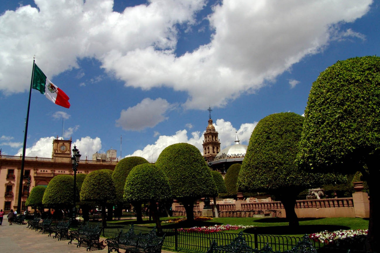 Jardim De Zocalo De Leon em Guanajuato