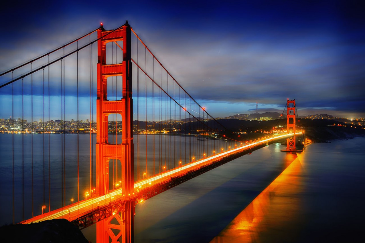 Ponte Golden Gate em São Francisco