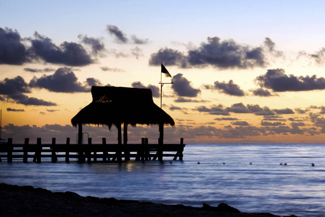 Pôr do Sol em Cozumel 