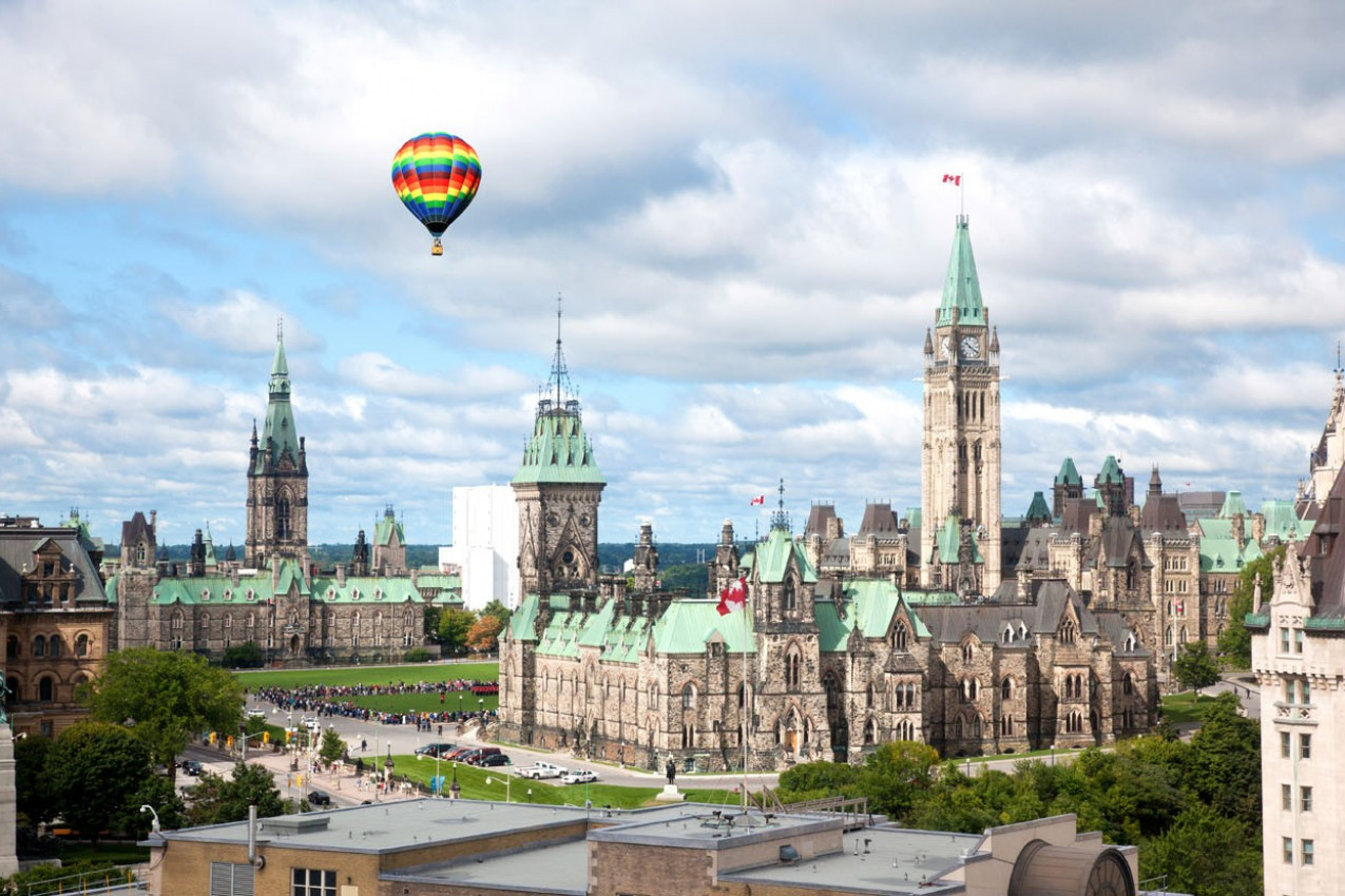 Edifícios do Parlamento em Ottawa