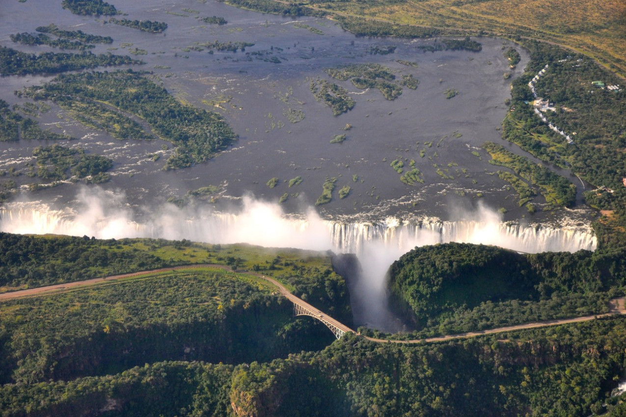 Victoria Falls em África do Sul