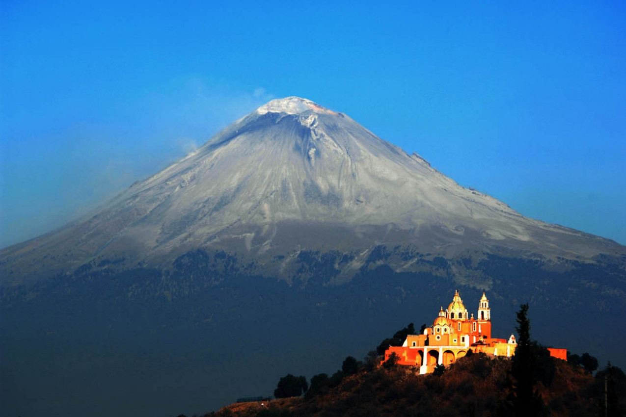 Vulcão em Puebla