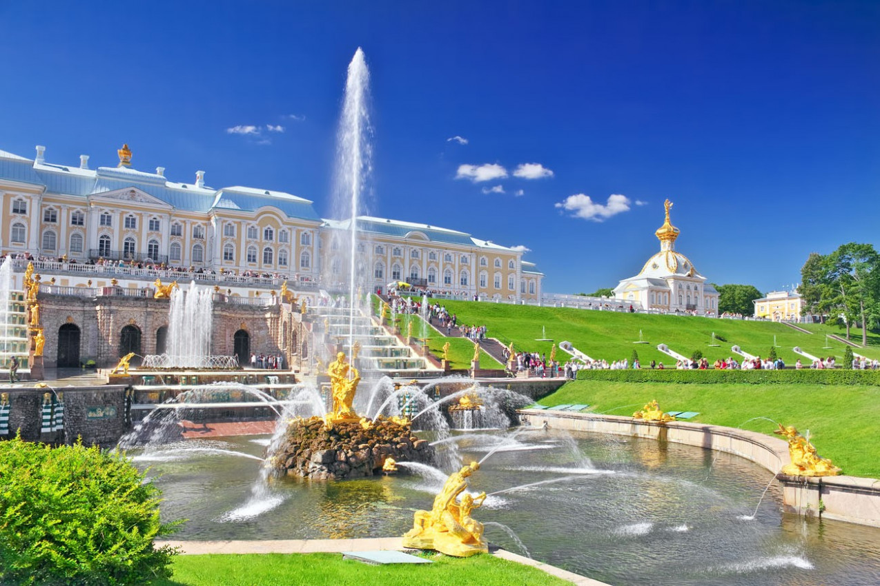 Peterhof, Saint-Petersburg, Russia