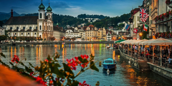 Suíça, Áustria, Danúbio e Croácia