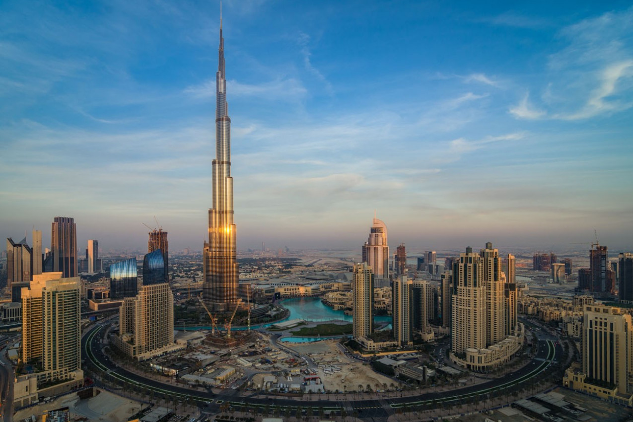 Burj At Kalifa o edificio mais alto do mundo
