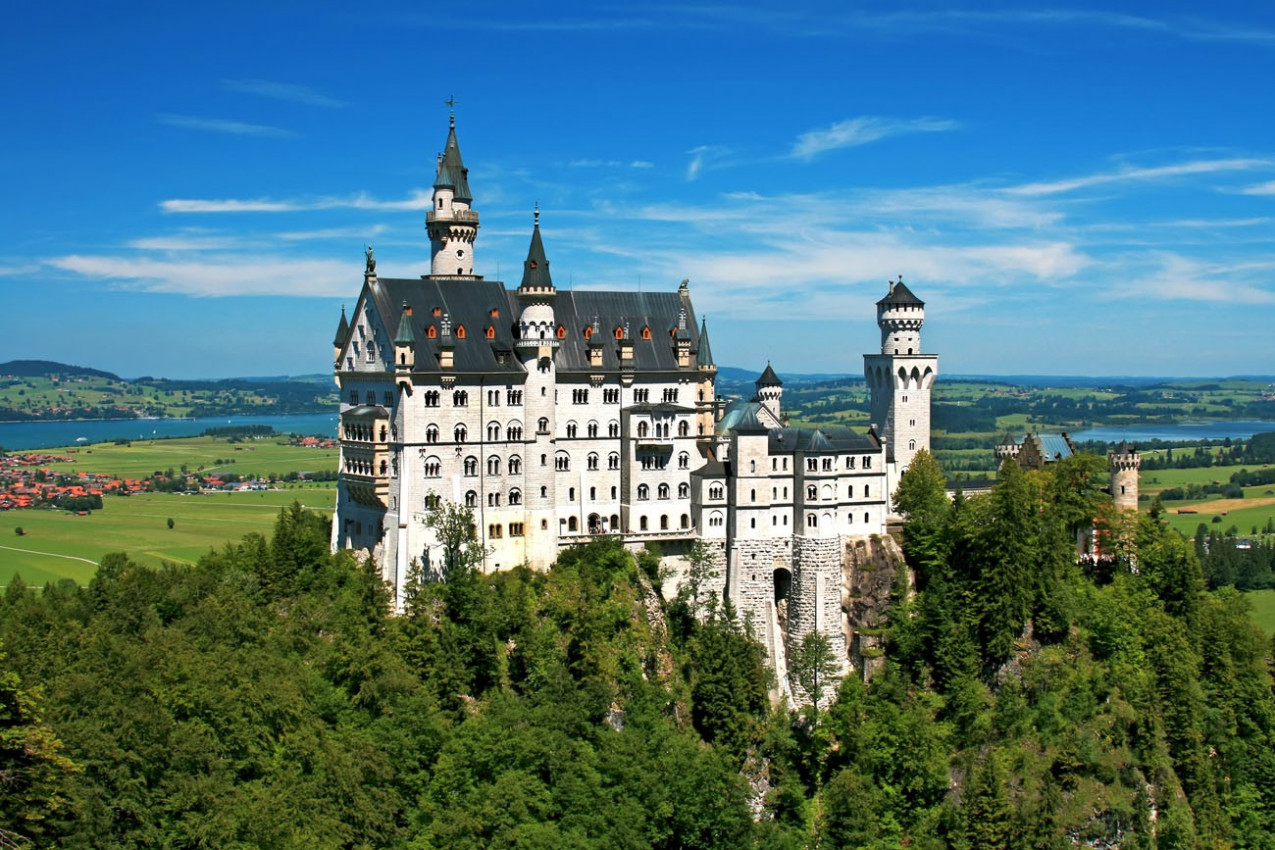 Castelo Neuschwanstein -Baviera, Alemanha