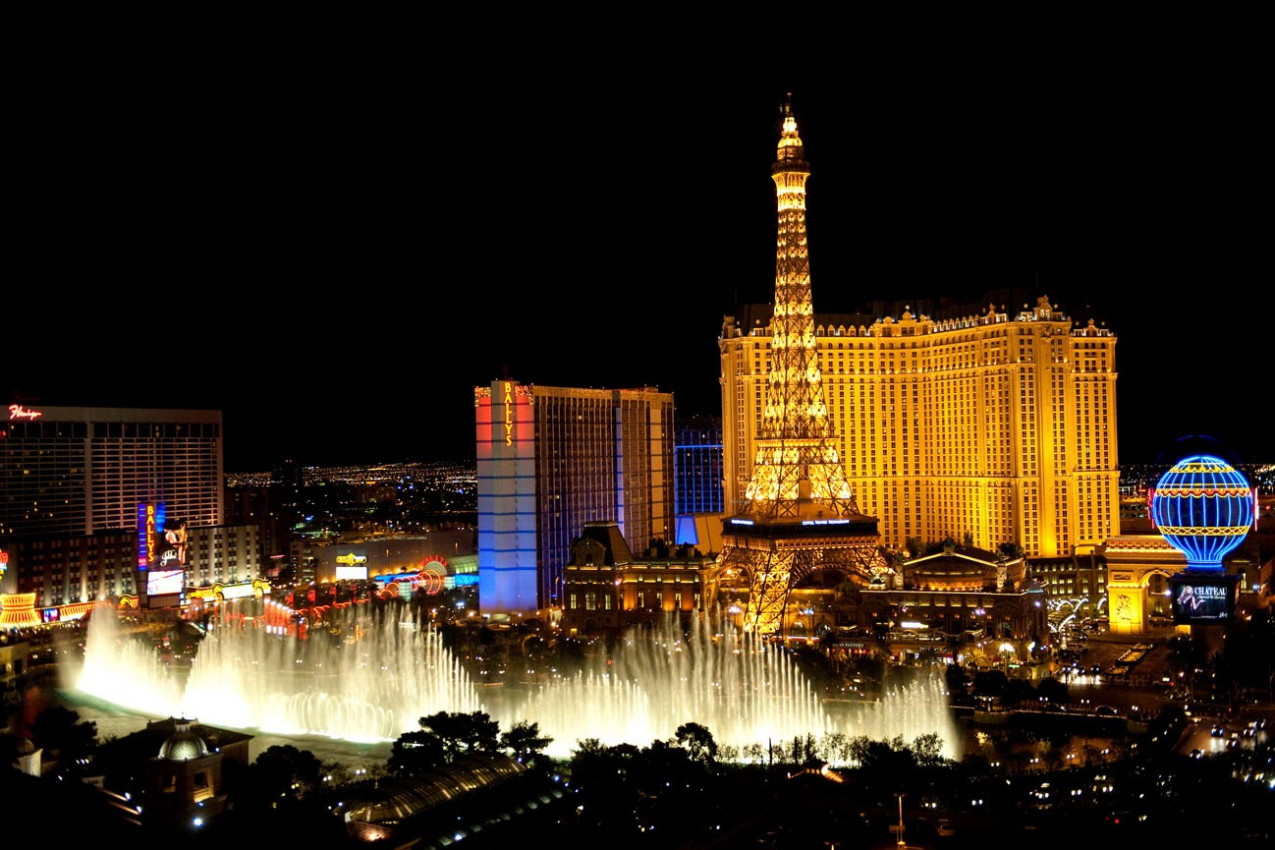 Fonte de Bellagio Las Vegas