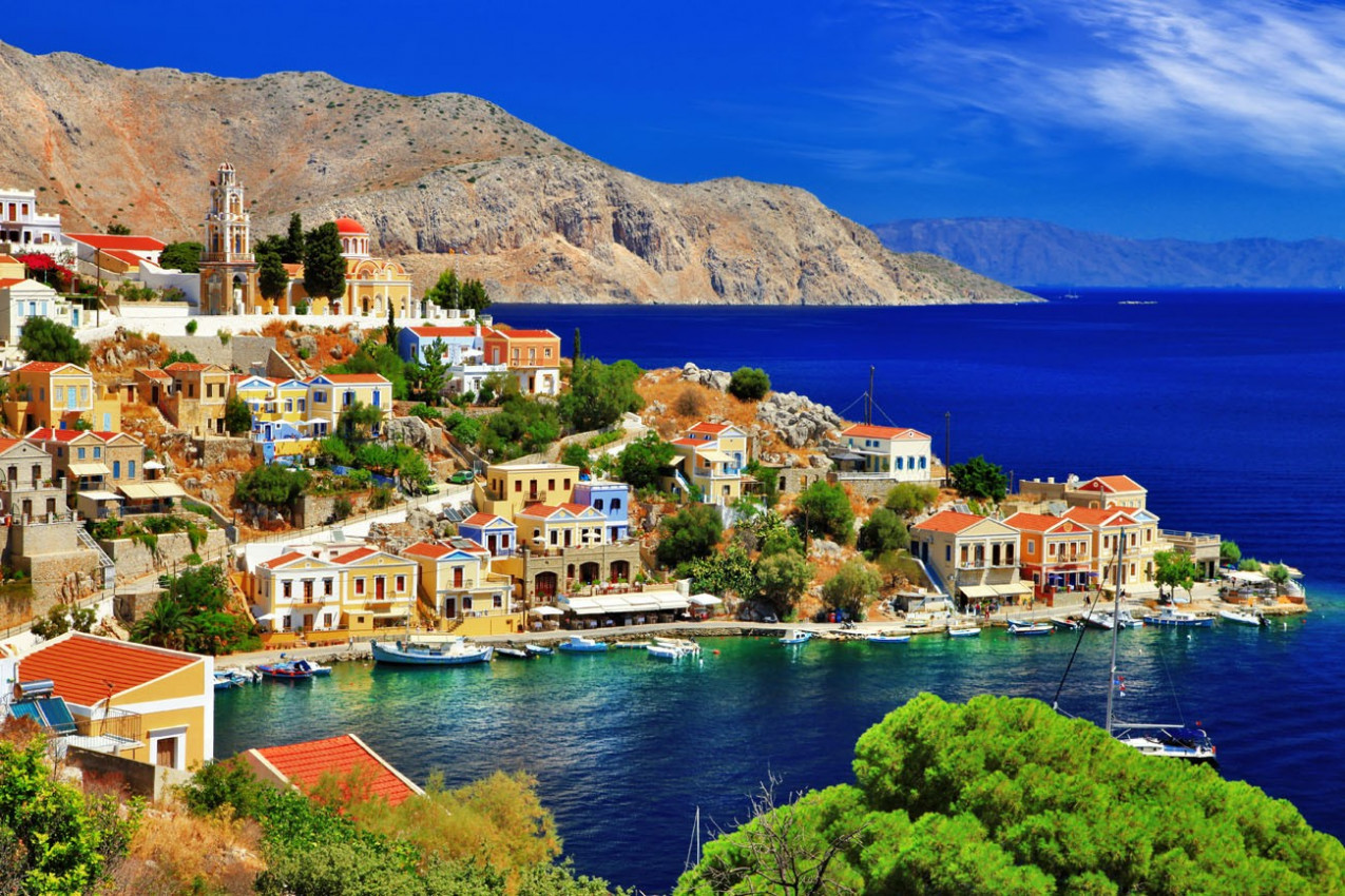 Maravilhosa Ilha Symi, Dodecanese - Grécia.
