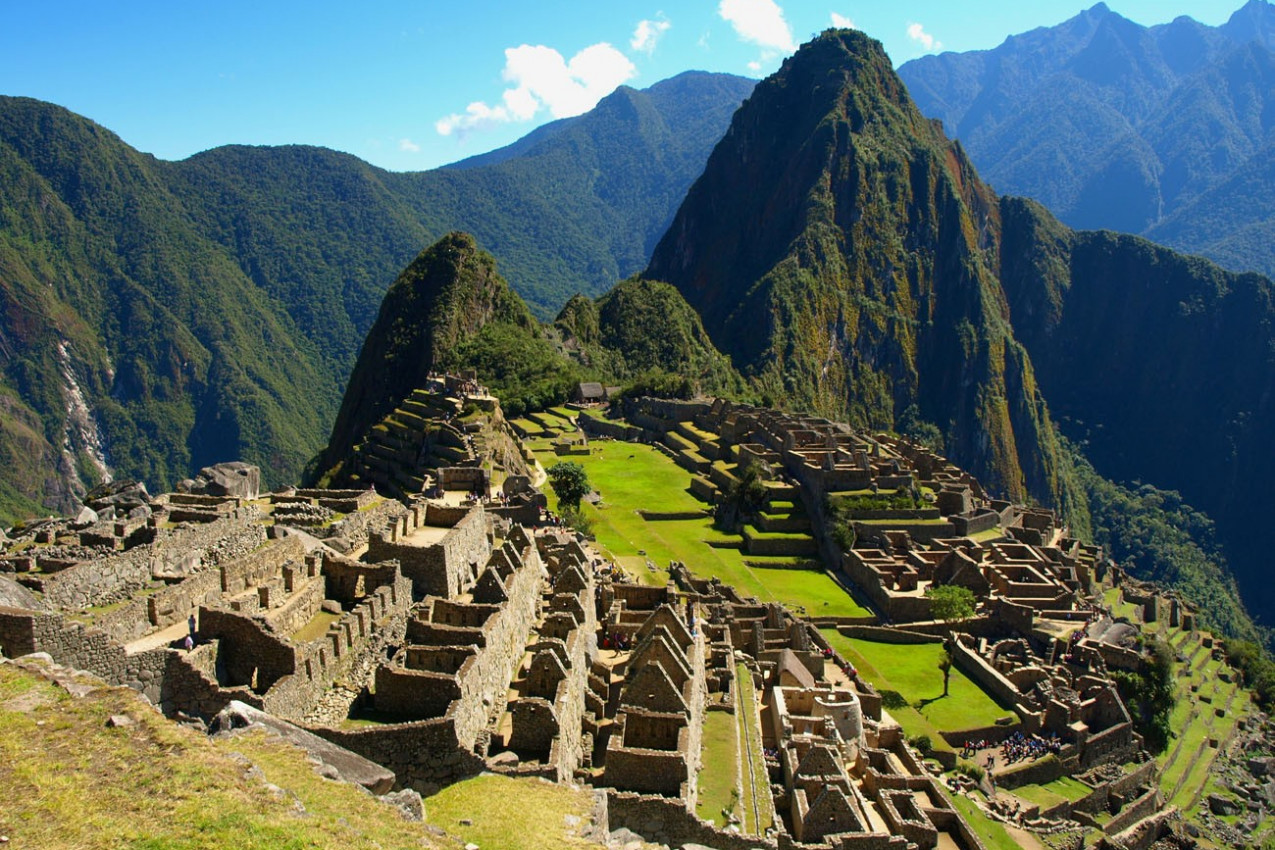 Ruínas em Machu Picchu