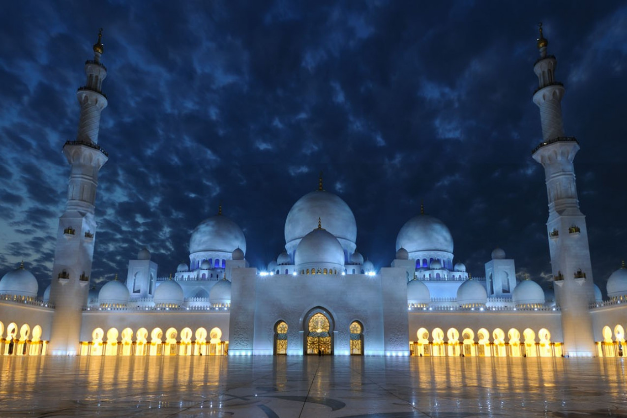 Mesquita Sheikh Zayed Abu Dhabi, Emirados Árabes Unidos