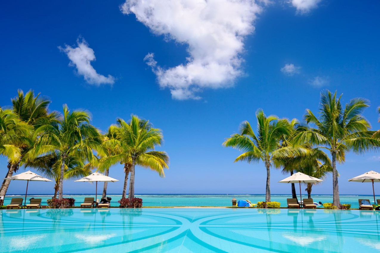 Resort Beach Ilhas Mauricios