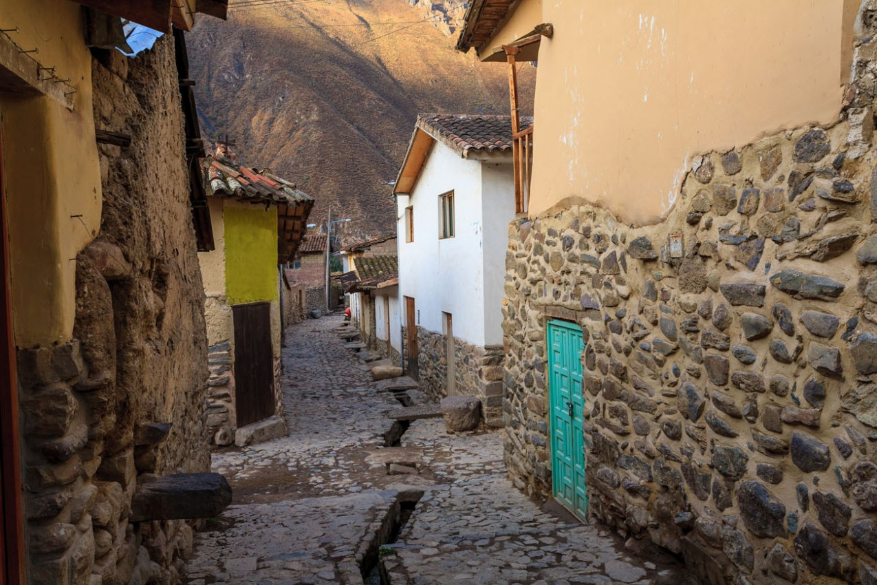 Ruas de Ollantaytambo, Cuzco