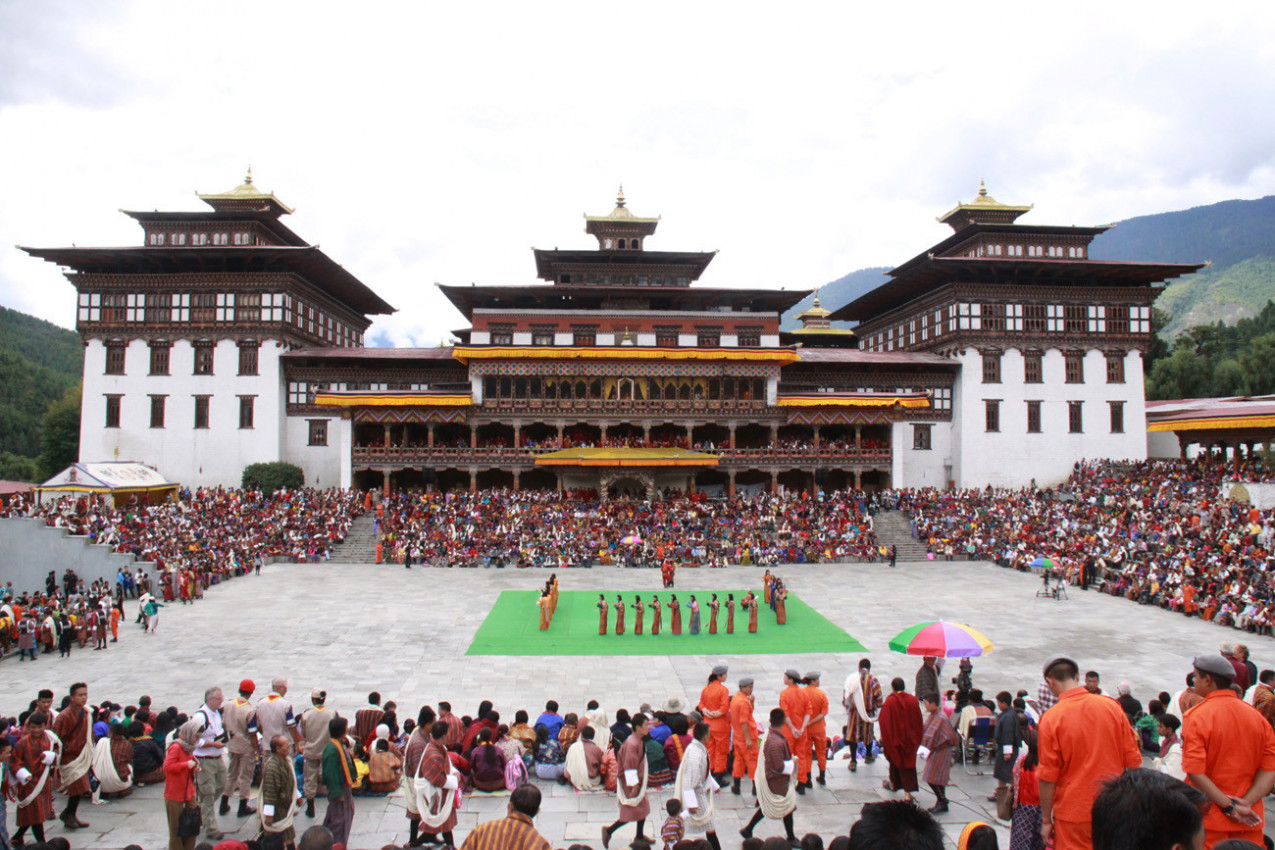 Tashichho Dzong - Butão