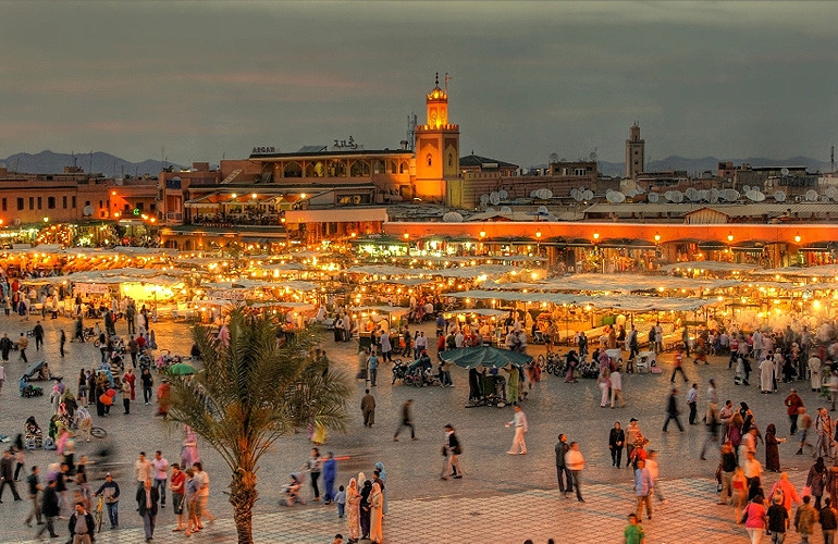 Marrakech em Marrocos